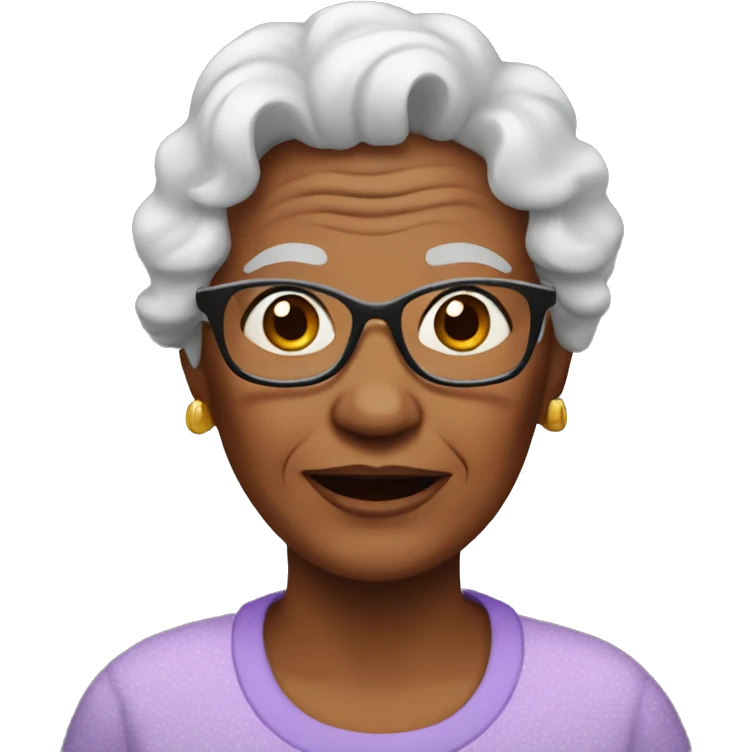 Grandma emoji