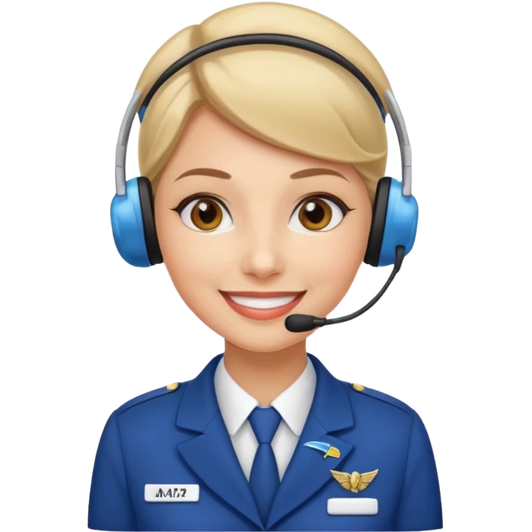 Tripulante de cabina  emoji