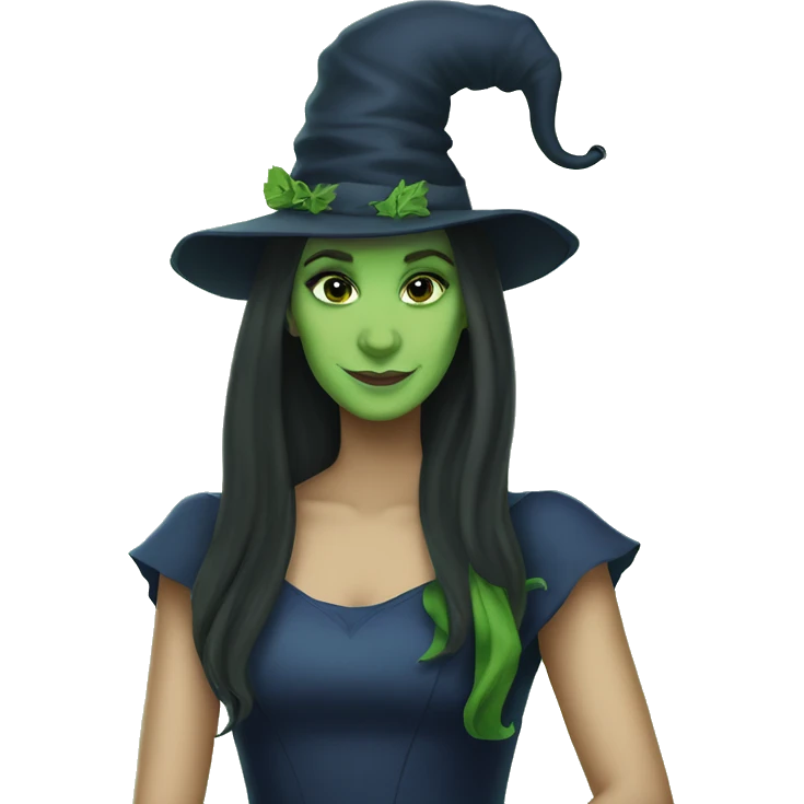 elphaba the elephant the good witch emoji