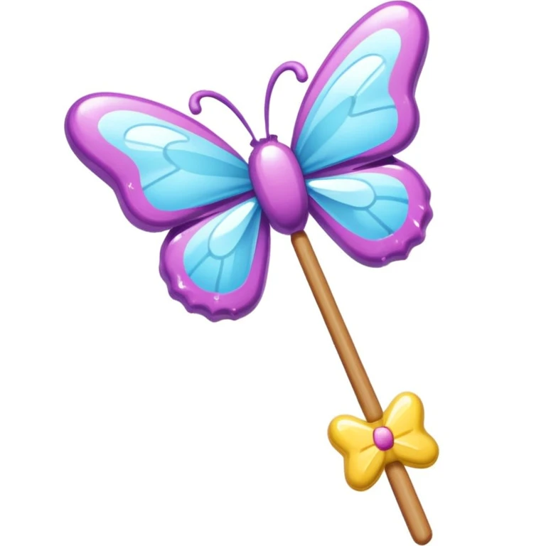 Sucette avec un noeud papillon emoji