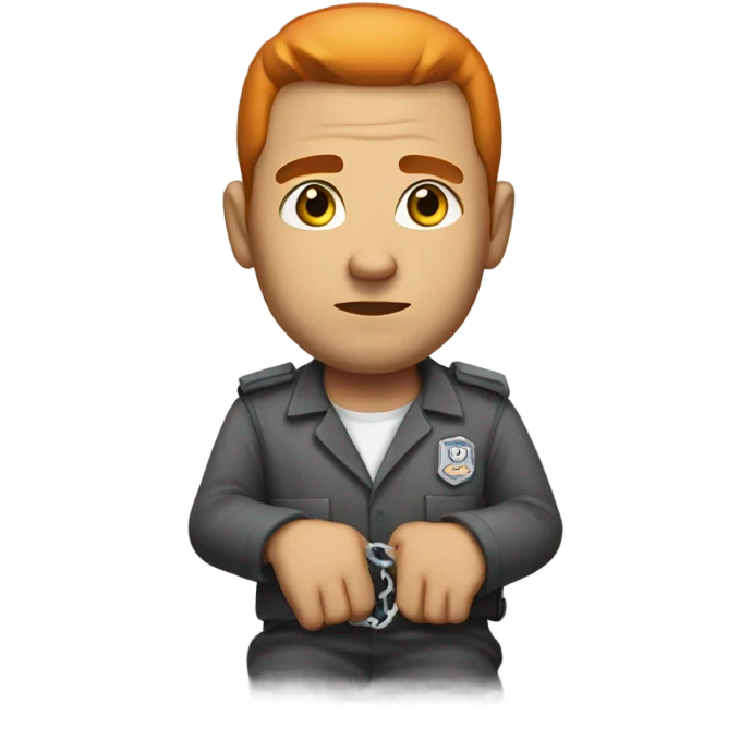 Inmate doing time emoji