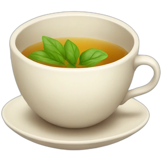 Tea cup emoji