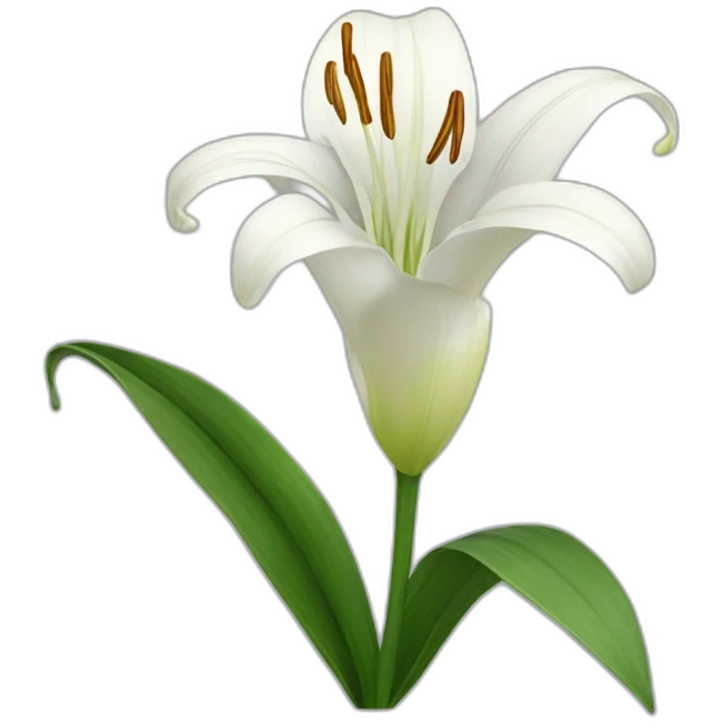 lily flower emoji