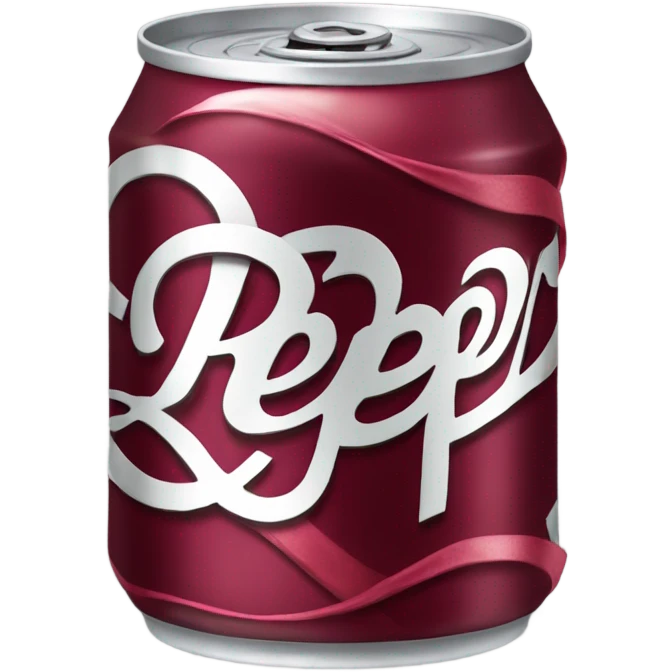 Dr Pepper with bow emoji