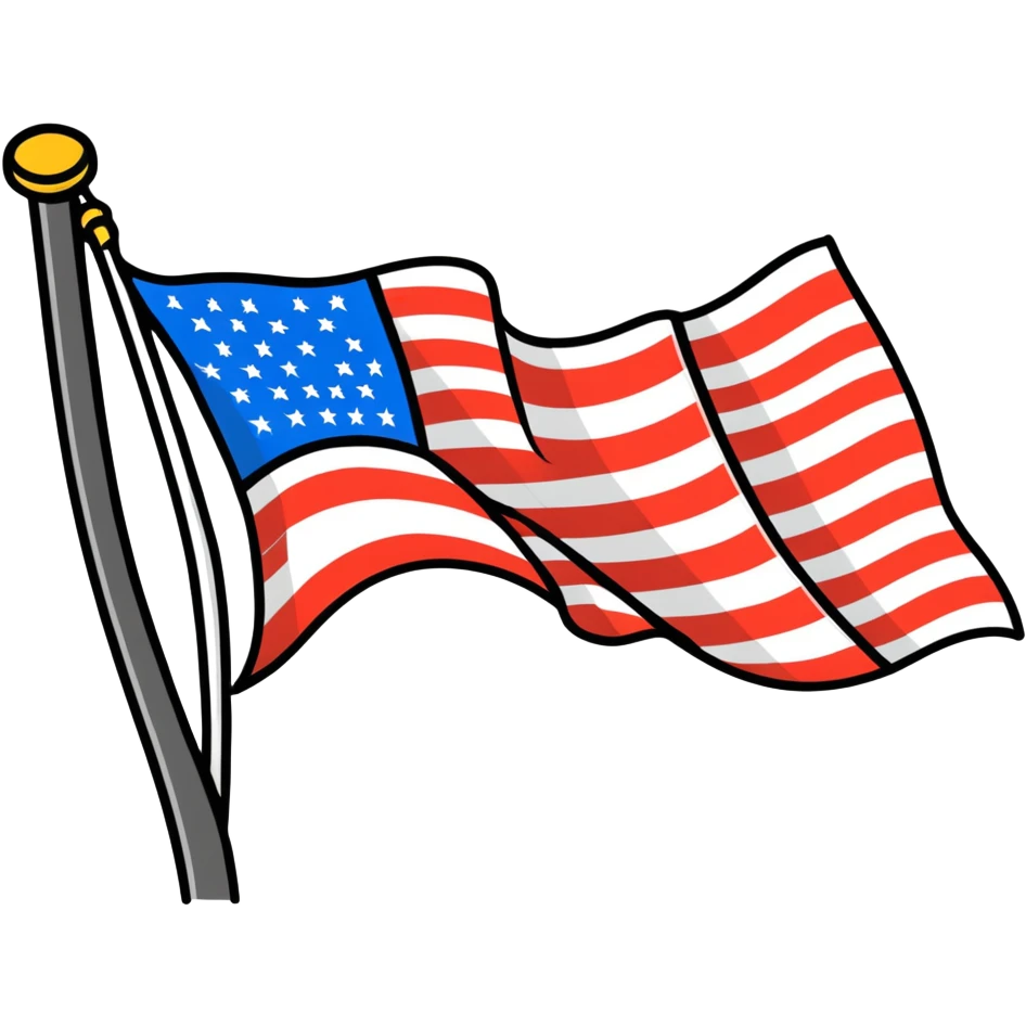 American flag emoji