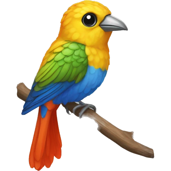 pajaro campana emoji