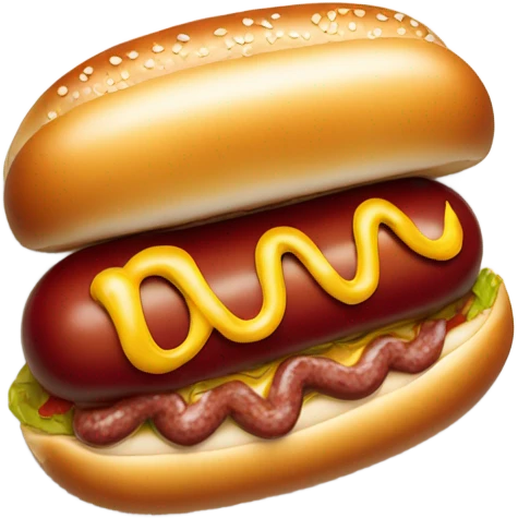 Cancel out hotdog emoji