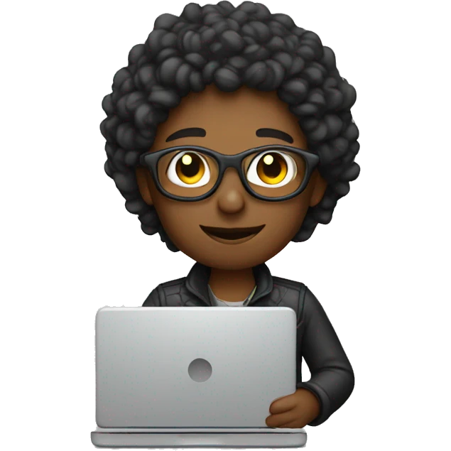 designer with laptop emoji