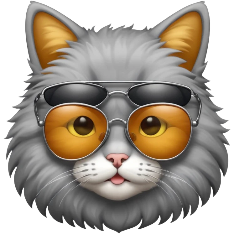 Cat wearing sunglasses emoji