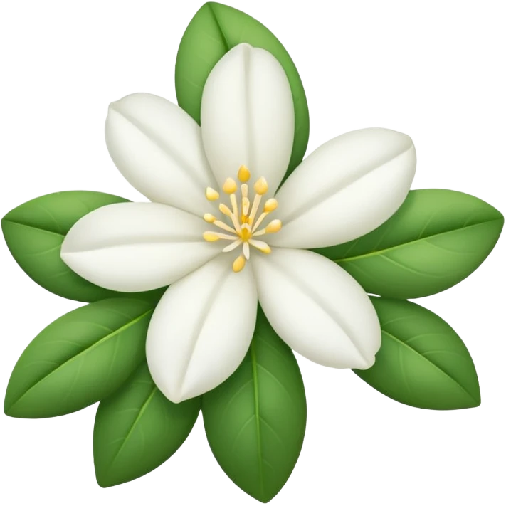 Jasmine flower emoji emoji