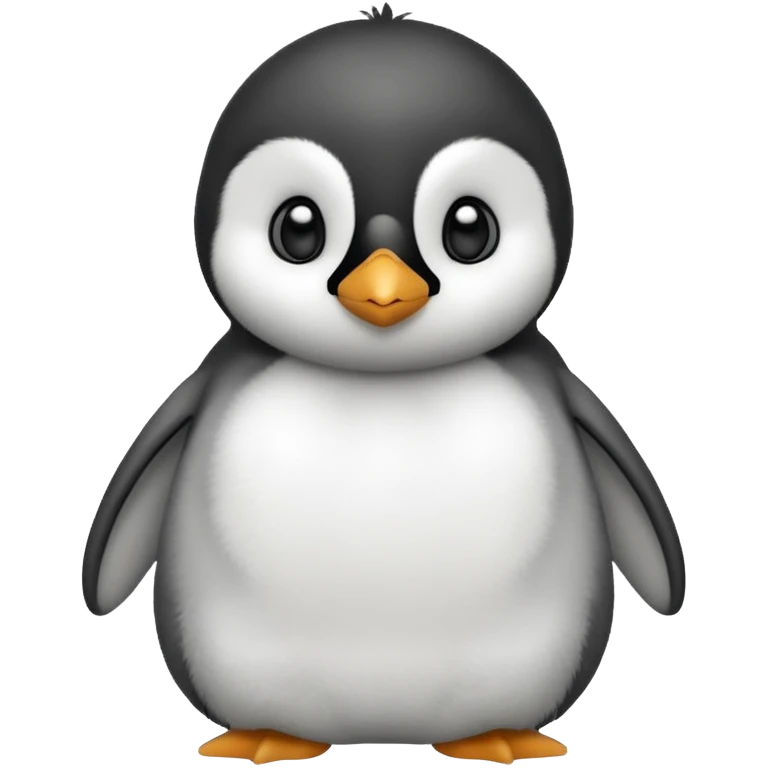 Baby emperor penguin emoji