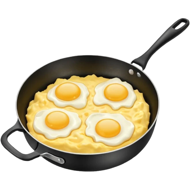scrambled eggs pan emoji