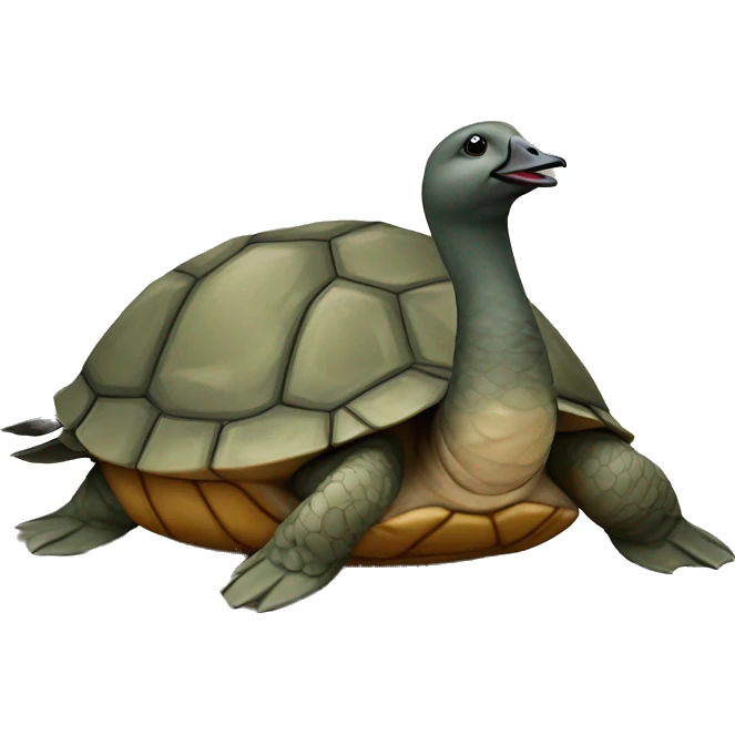 goose-turtle emoji