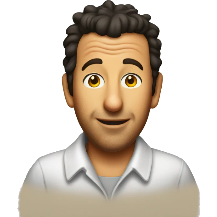 adam sandler wearing a chicken costume  emoji
