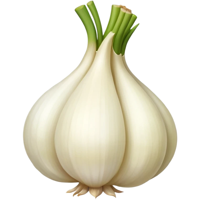 bird with a body like a garlic bulb emoji
