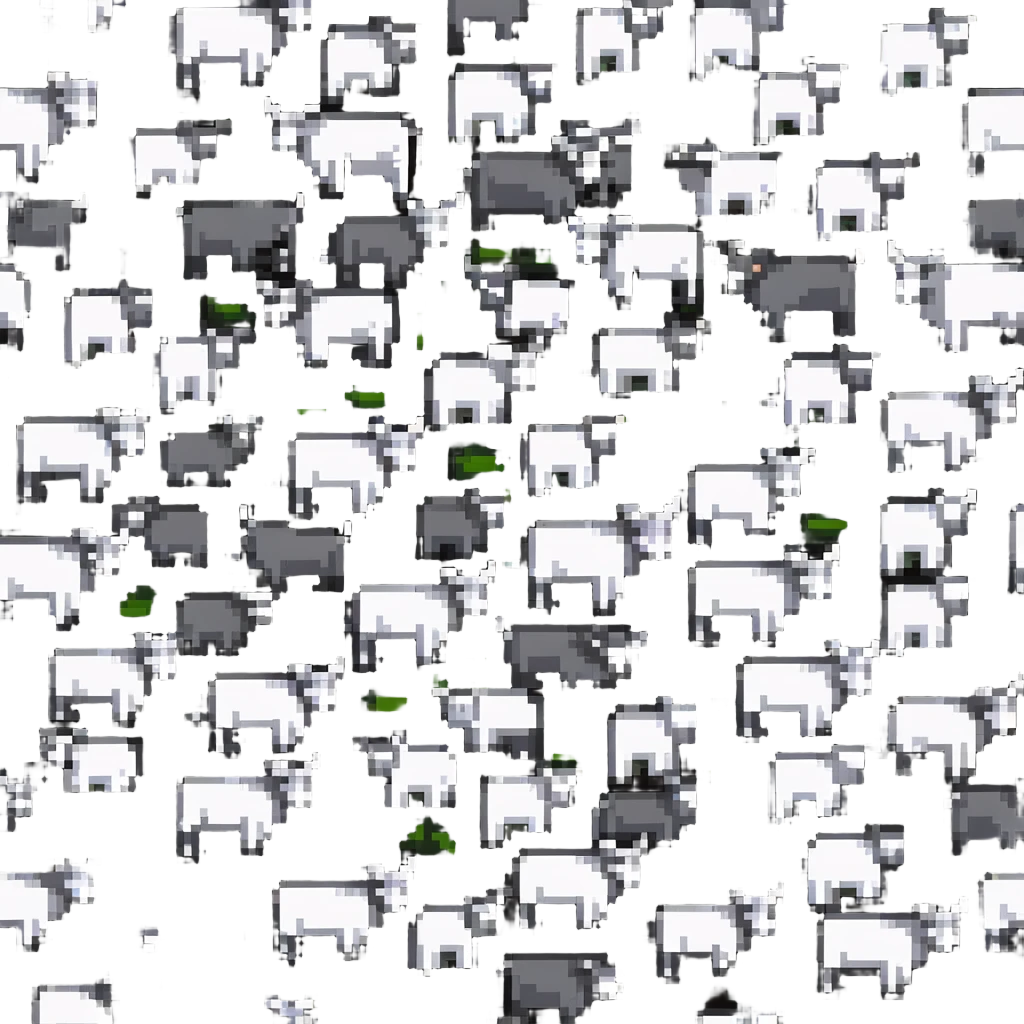 many oxen in a group emoji