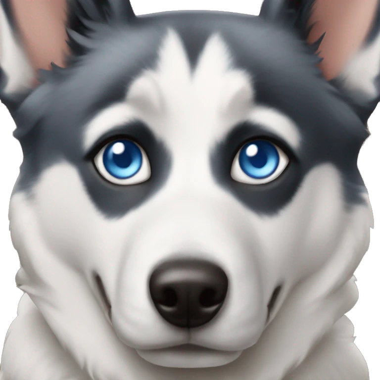 blue eyes Shepsky  emoji