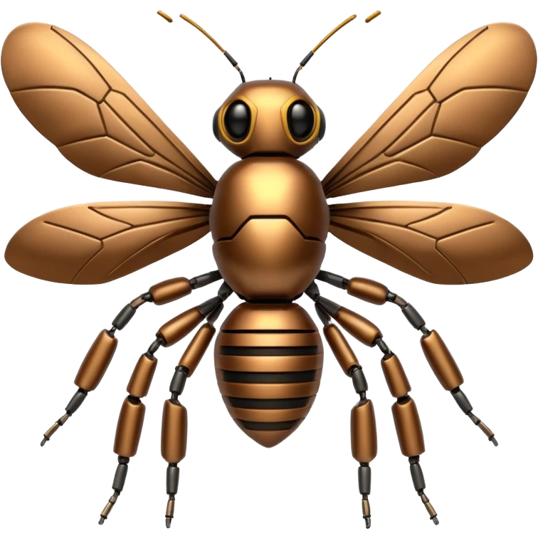 robot bee emoji