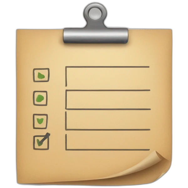 check list emoji