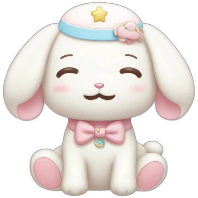 Cinnamoroll from sanrio emoji