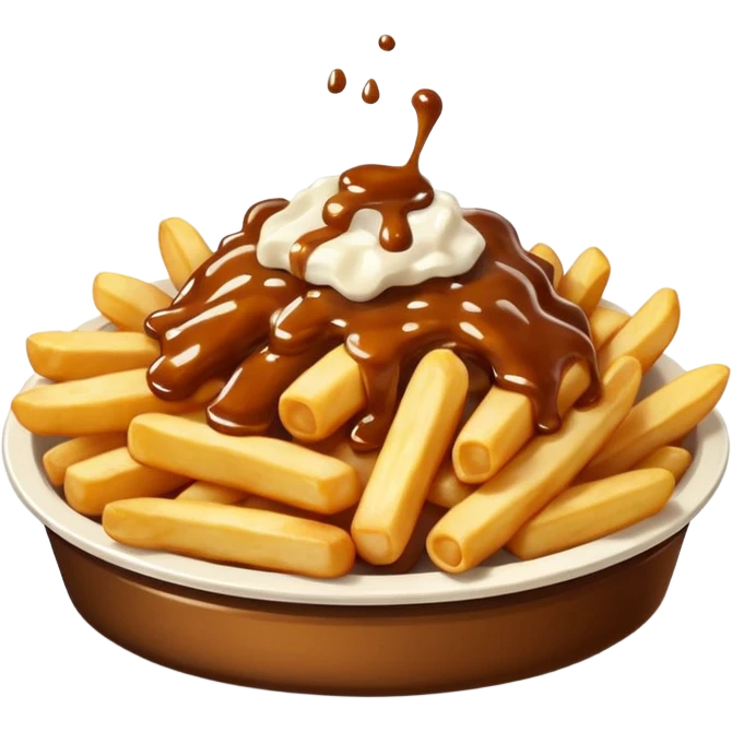 Poutine emoji