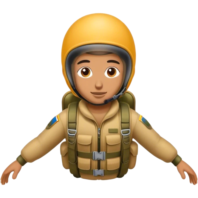 parachutist emoji