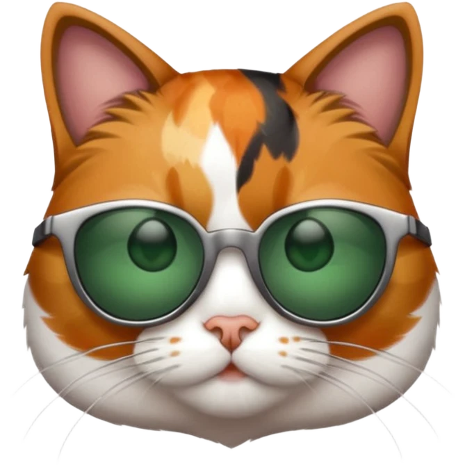 cat wearing sunglasses emoji