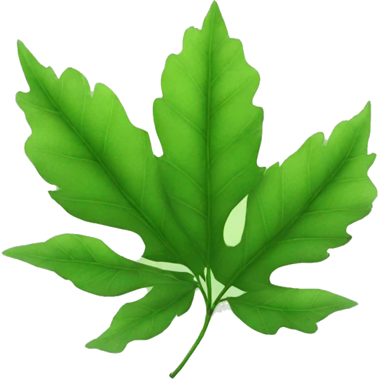 leaves emoji