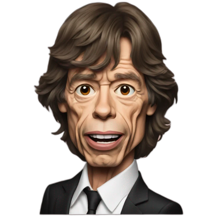 Mick Jagger emoji