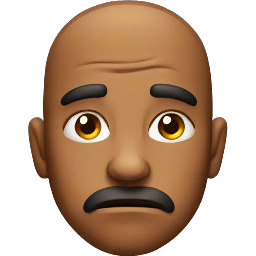 Feeling disappointed  emoji