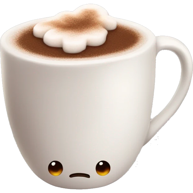 Hot coco in a pretty mug emoji