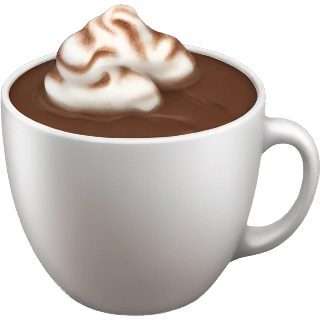 Hot chocolate emoji