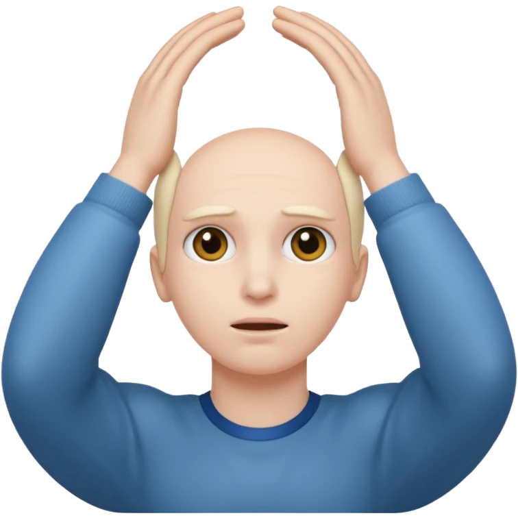 Face with eyes rolled back putting two hands under the head as if to choke itself  emoji