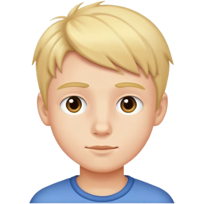A boy with Roy boy emoji