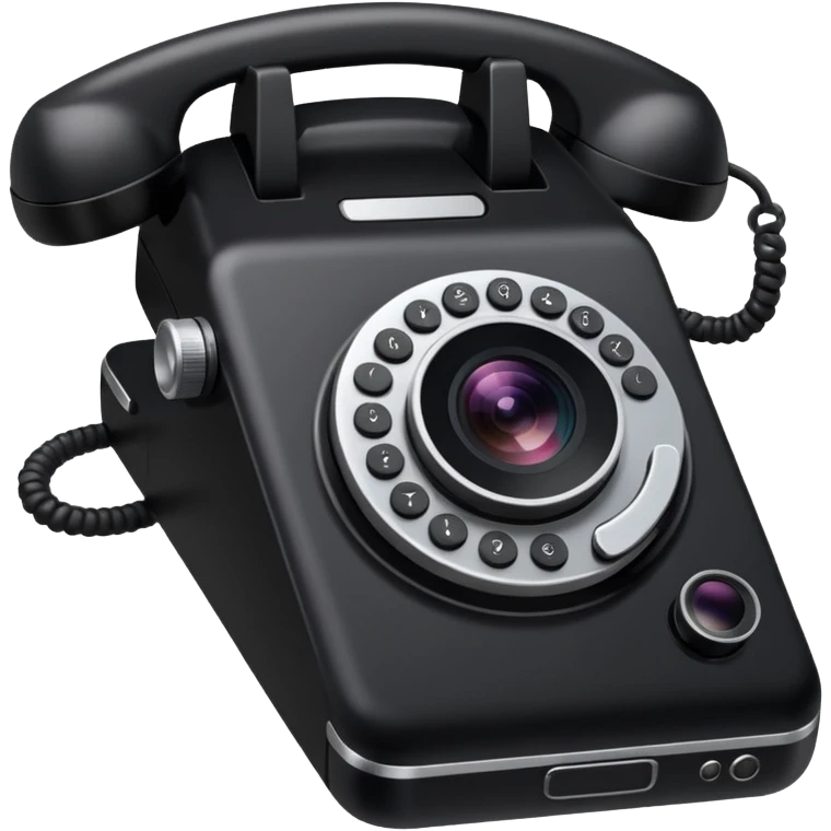 phone and camera  emoji