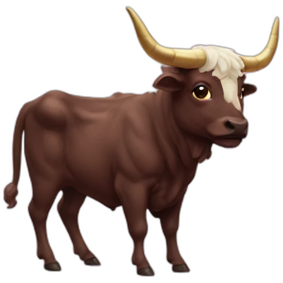 Taurus zodiac pixel emoji