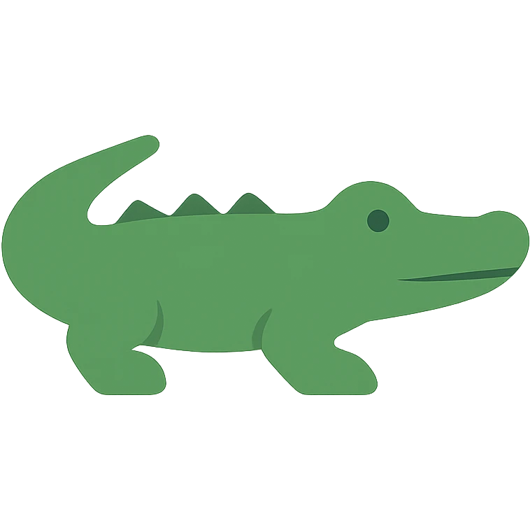 Crocodile emoji