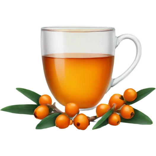 sea ​​buckthorn tea emoji