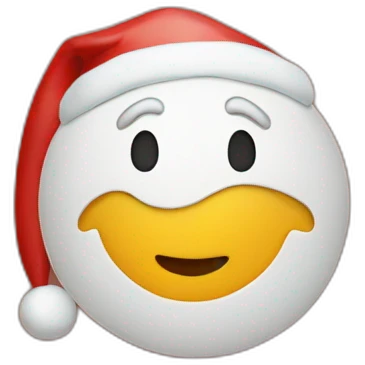 a sign that says Merry Christmas emoji