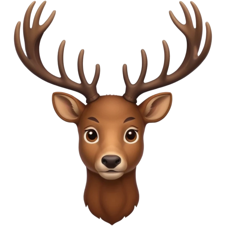 Deer emoji