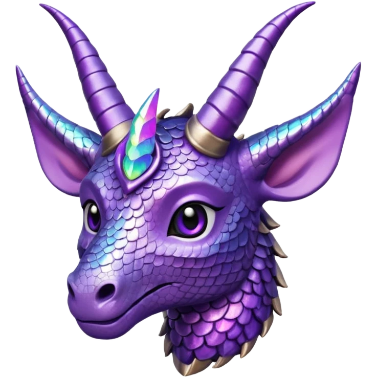 glitter purple drakeling emoji