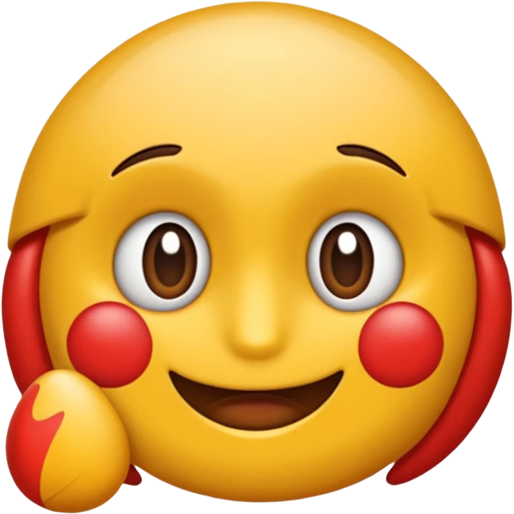 Смайлик малины emoji