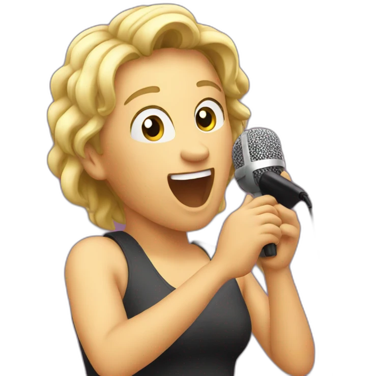 Karaoke emoji