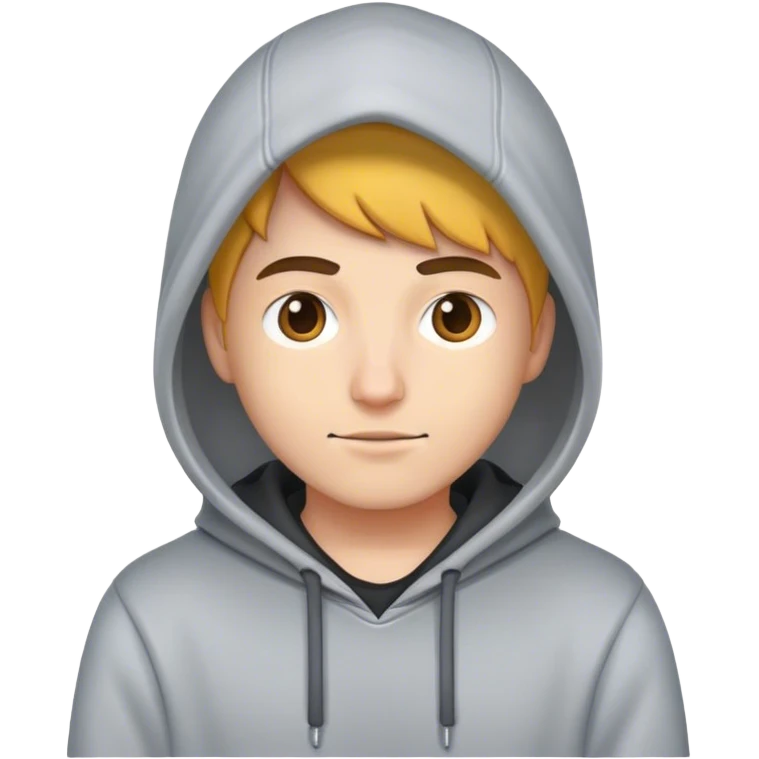 a frontend developer with hoodie emoji