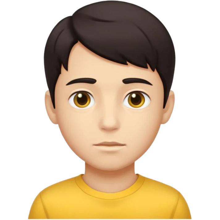 Jaundice boy emoji
