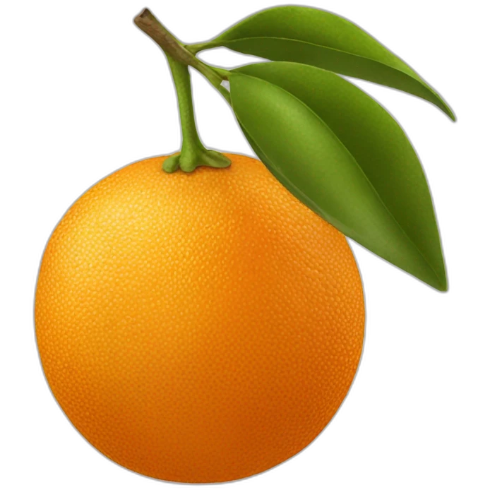 Sicilian orange emoji