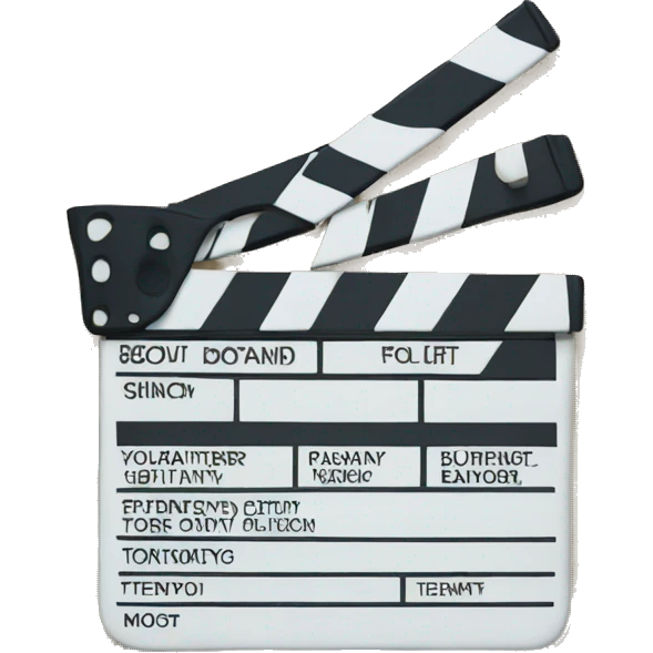 Clapboard emoji