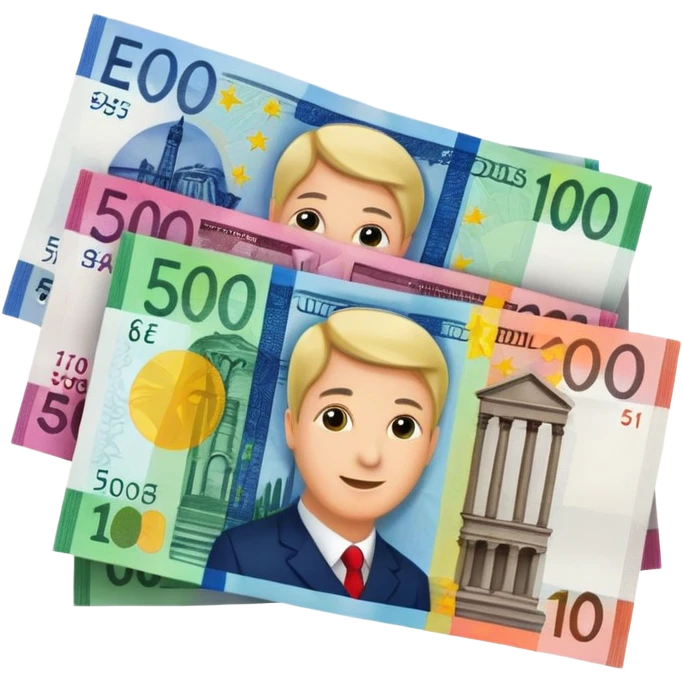 euro bills @emoji emoji