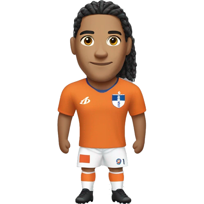 van dijk in netherlands national football team uniform emoji