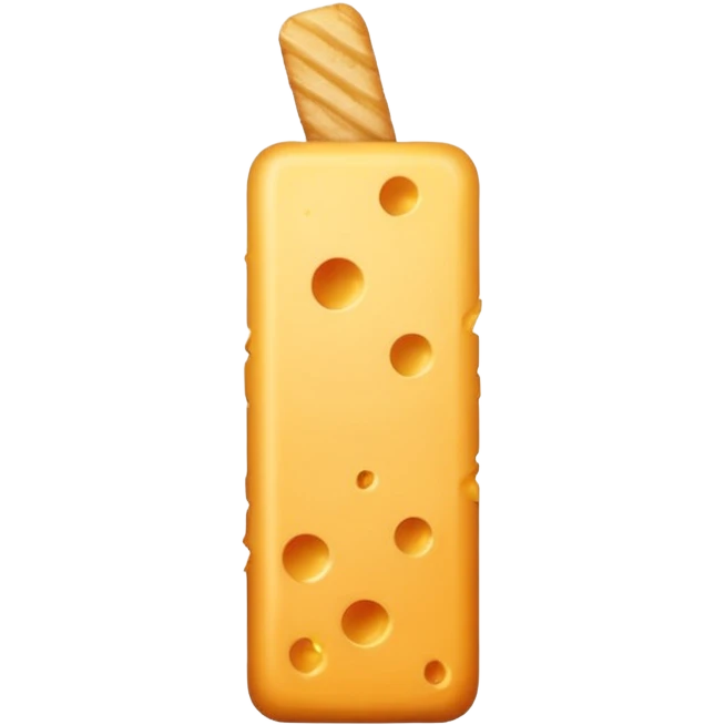 bâtonnet de fromage emoji